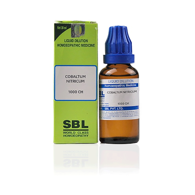 SBL Cobaltum Nitricum Dilution 1000 CH