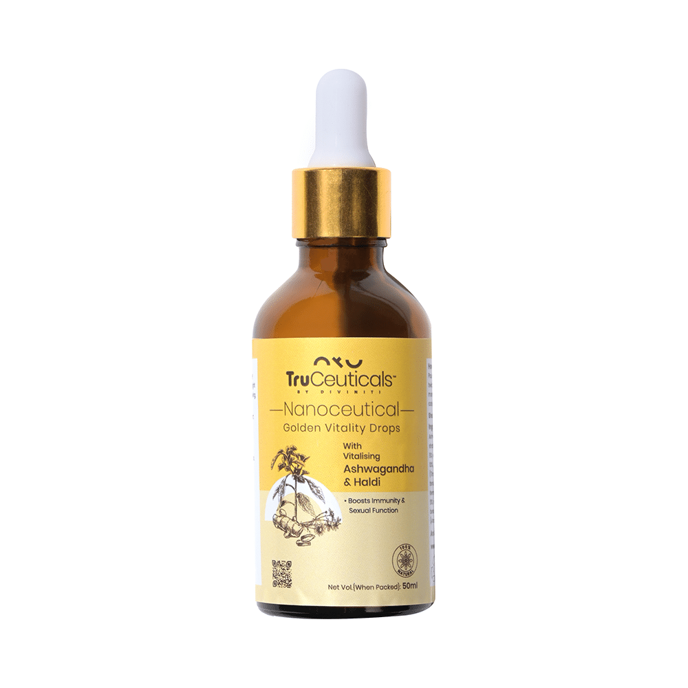 Truceuticals Nanoceutical Golden Vitality  Drop