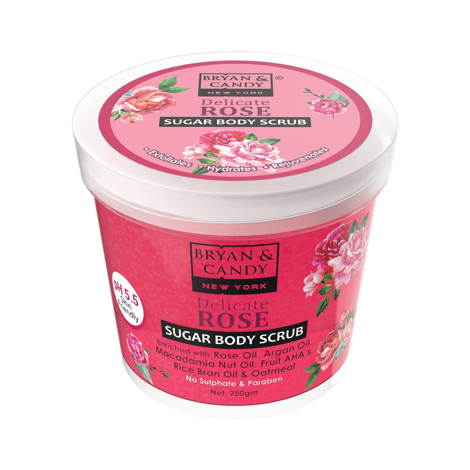 Bryan & Candy Sugar Body Scrub Delicate Rose