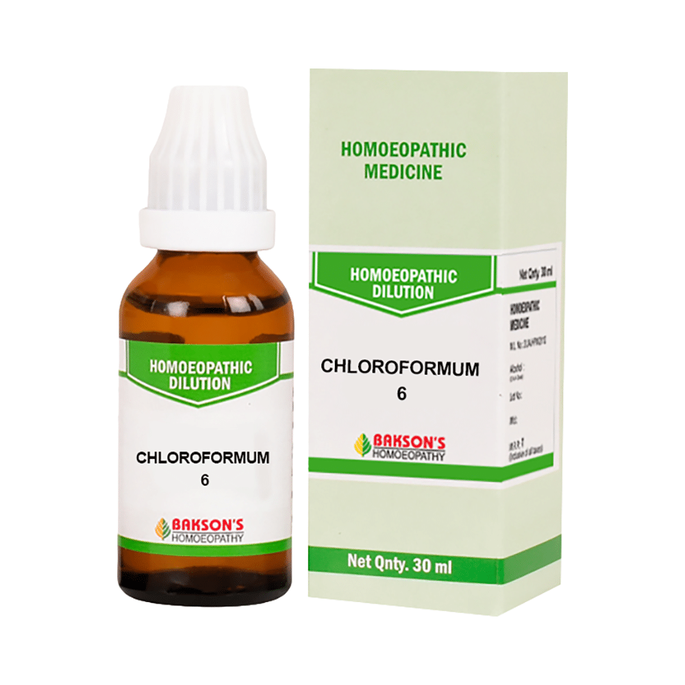 Bakson's Homeopathy Chloroformum Dilution 6