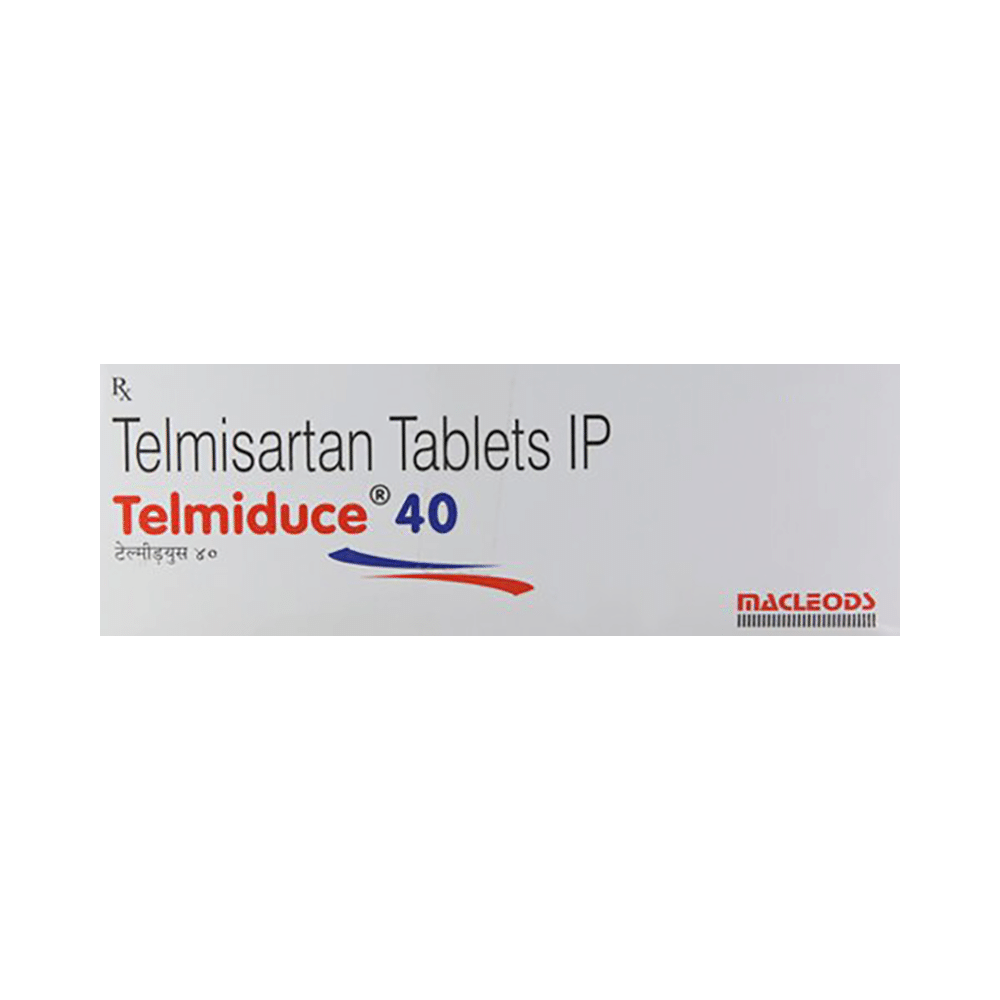 Telmiduce 40mg Tablet
