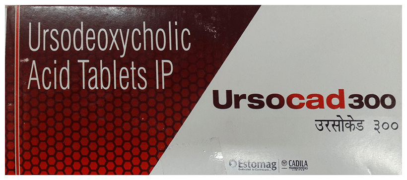 Ursocad 300mg Tablet