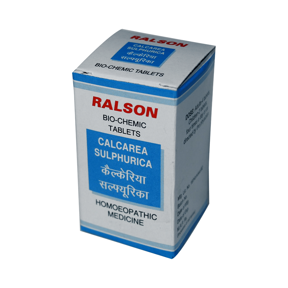 Ralson Remedies Calcarea Sulphurica Biochemic Tablet 3X