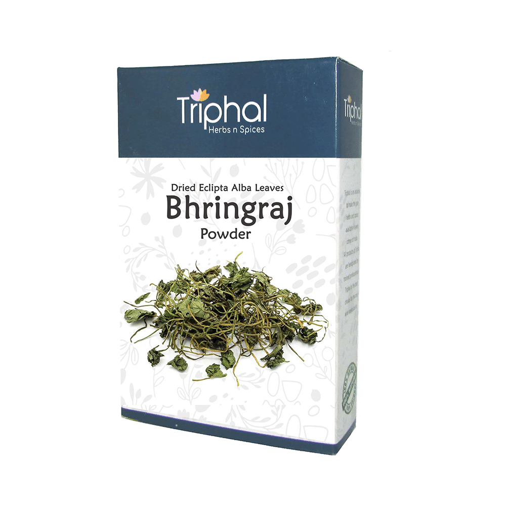 Triphal Dried Eclipta Alba Leaves Bhringraj Powder