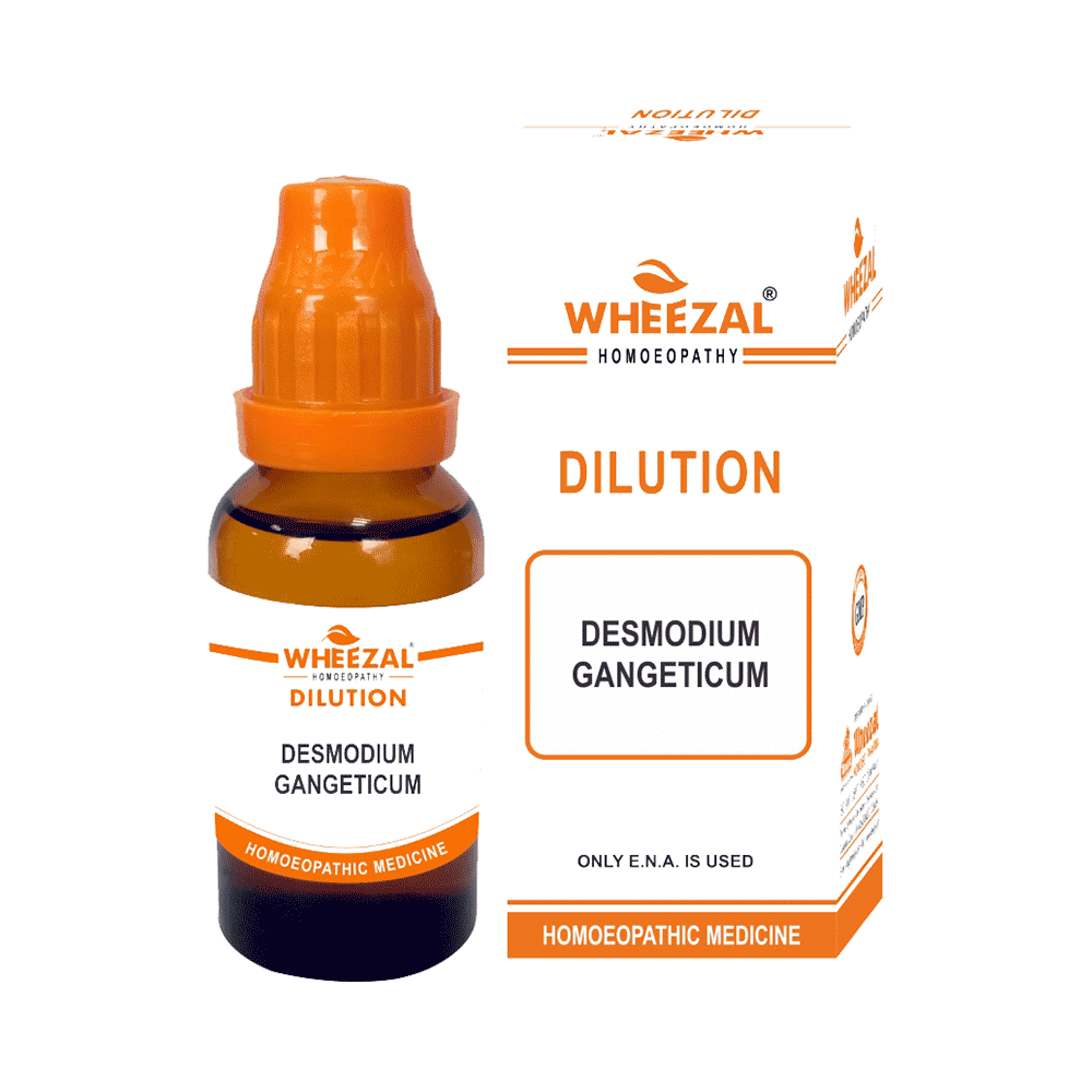 Wheezal Desmodium Gangeticum Dilution 10M