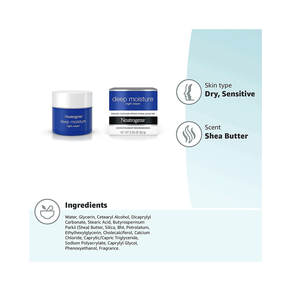 Neutrogena Deep Moisture Night Cream - Image 6