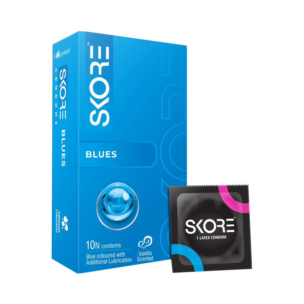 Skore Blues Condom