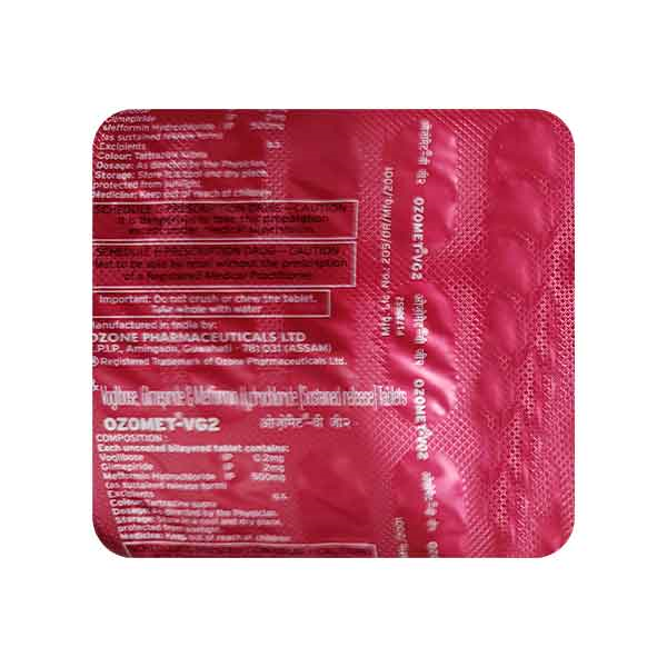 Ozomet-VG2 Tablet