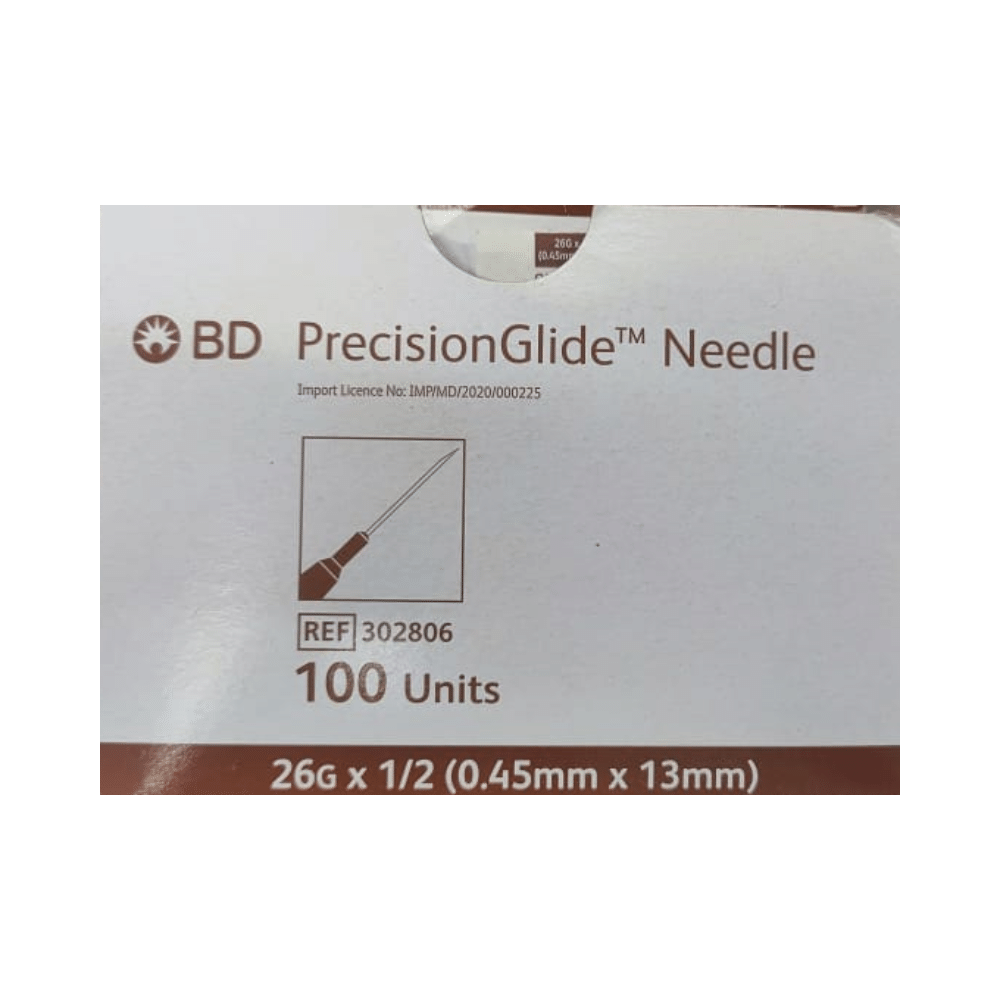 Dispovan PrecisionGlide Needle 26G x 0.5inch