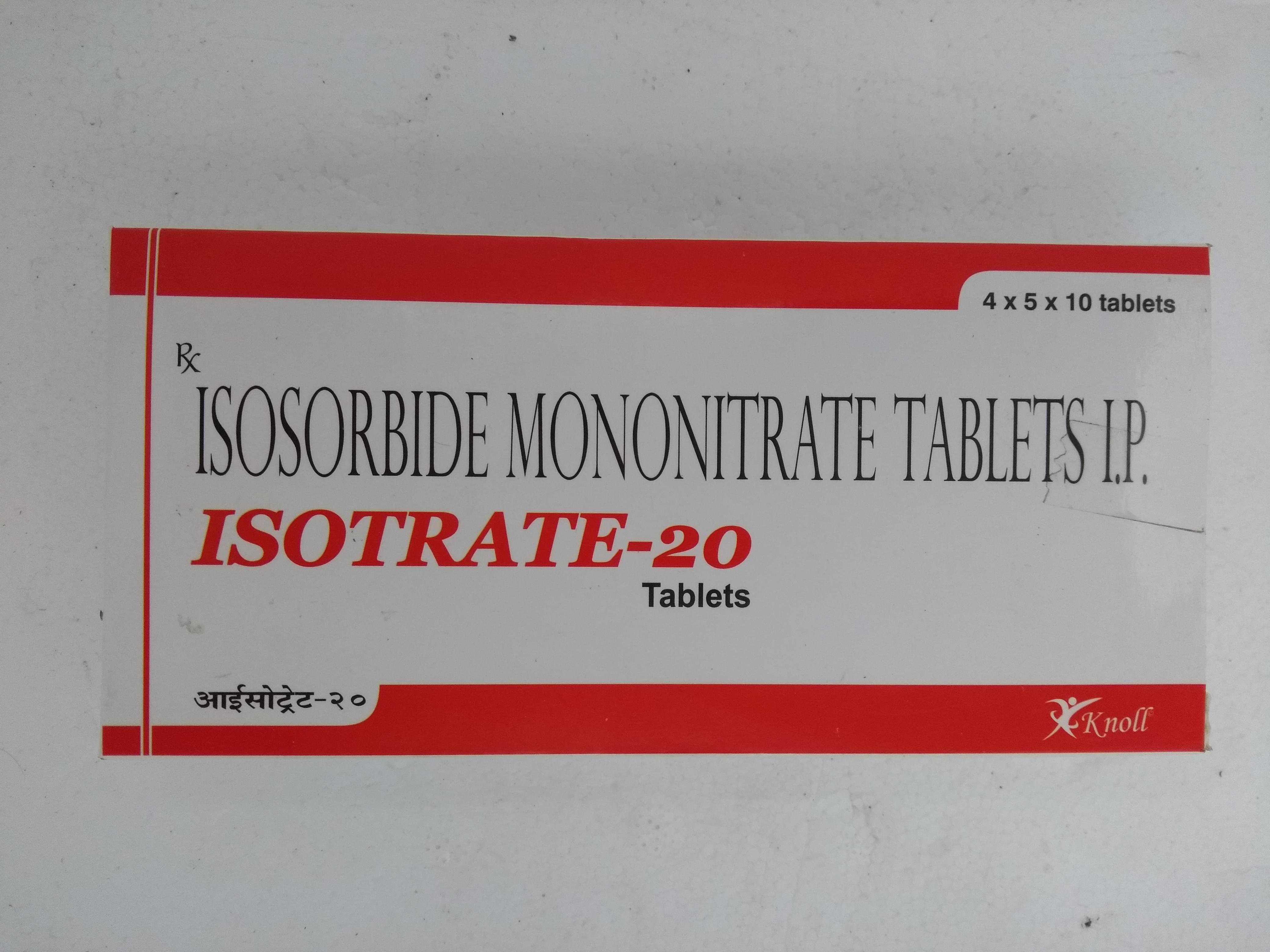 Isotrate 20 Tablet