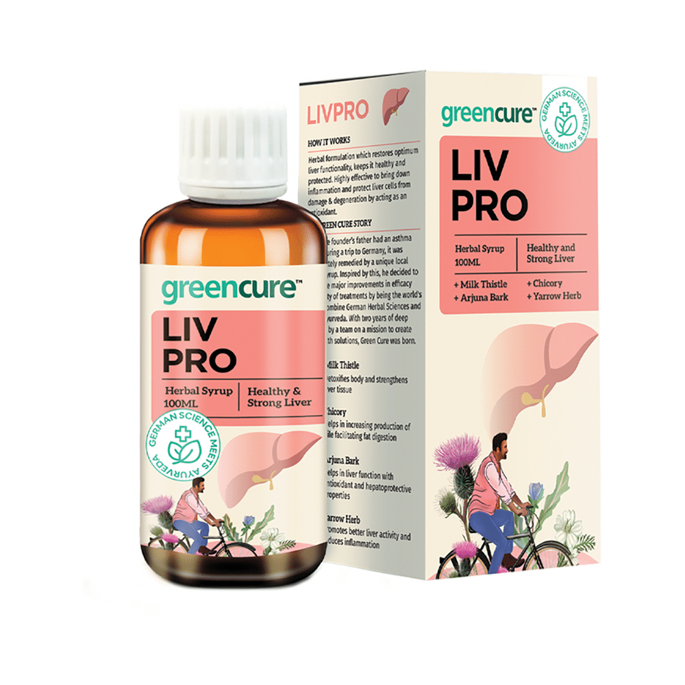 Green Cure Liv Pro Herbal Syrup