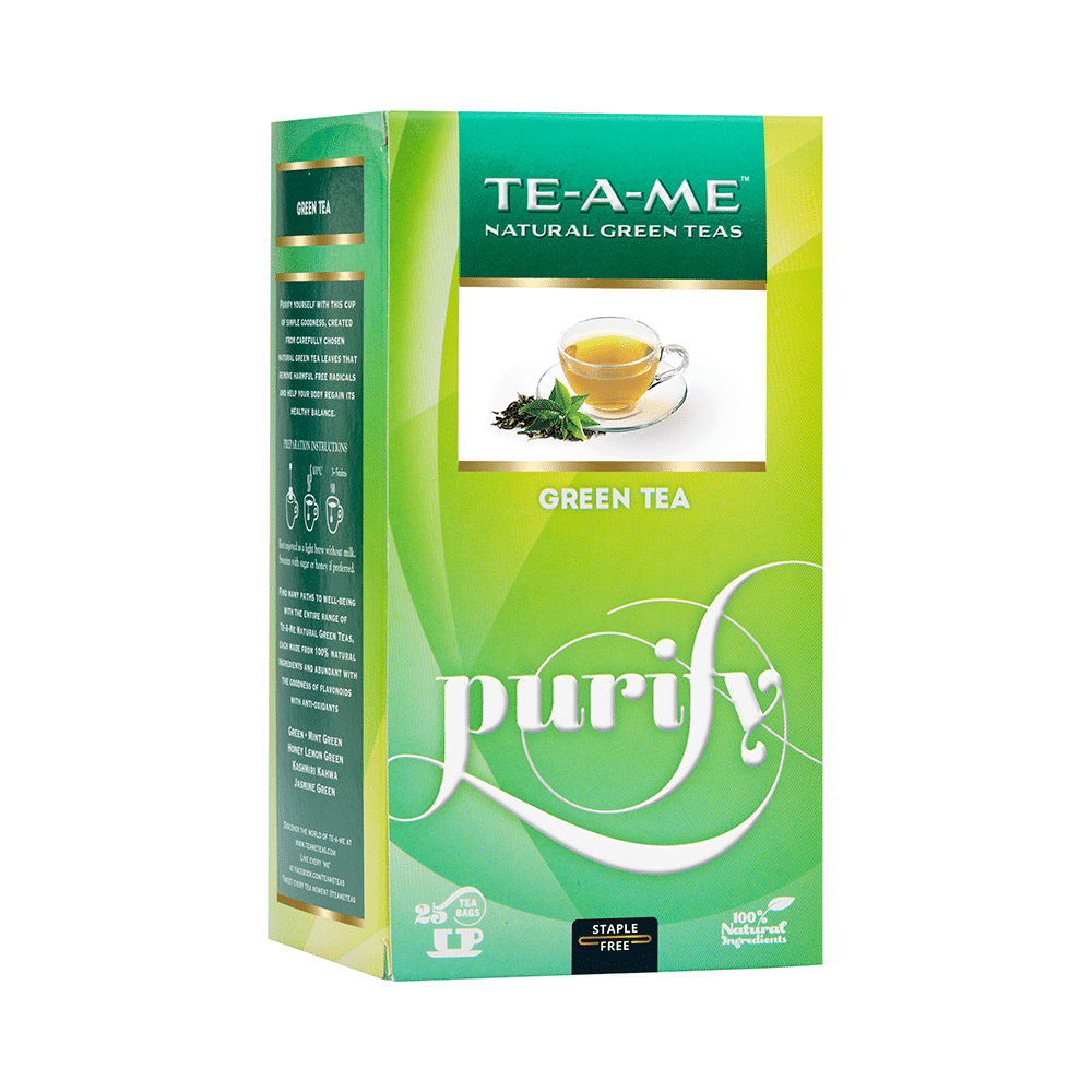 TE-A-ME Natural Green Teas (1.5gm Each) Purify