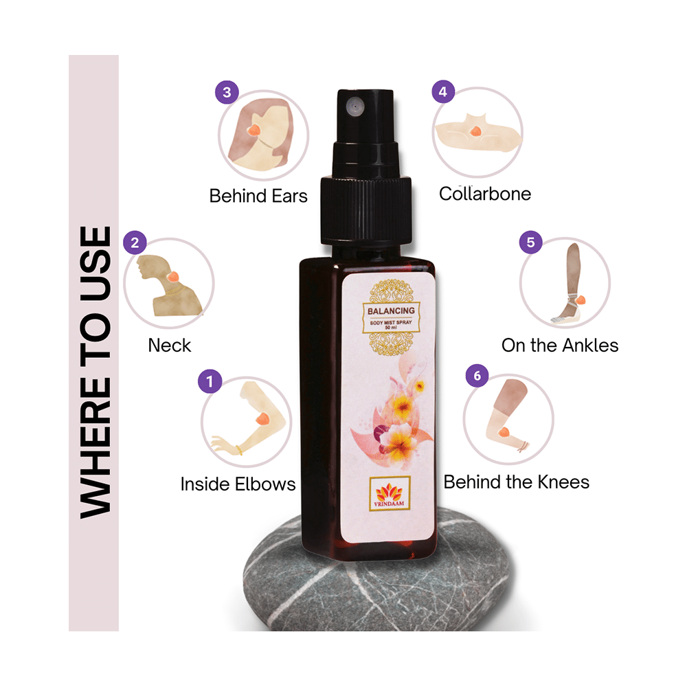 Vrindaam Meditation Body Mist Spray - Image 7