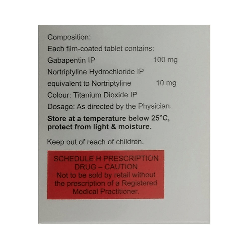 Gabaneuron Nt 100 Tablet | 30 Minutes 24/7 Delivery