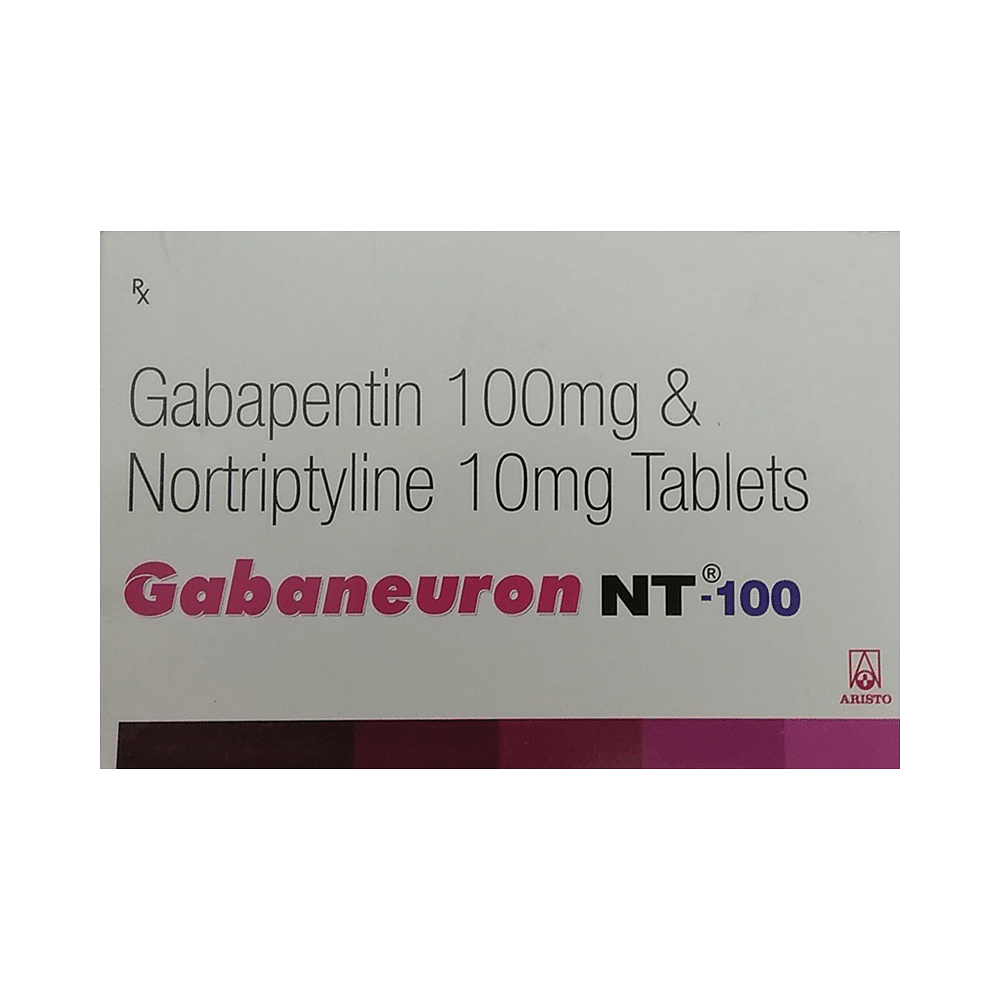 Gabaneuron Nt 100 Tablet | 30 Minutes 24/7 Delivery