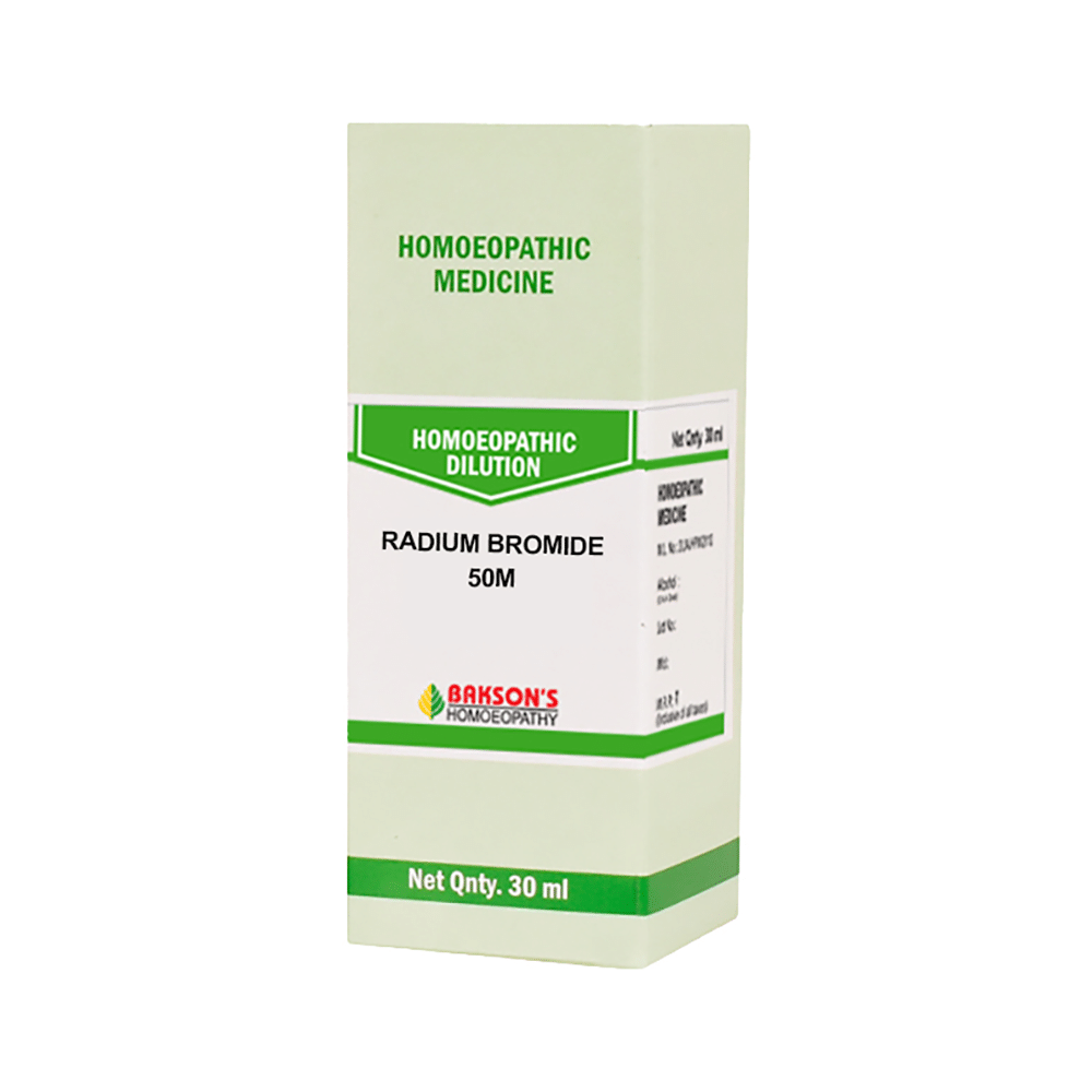 Bakson's Homeopathy Radium Bromide Dilution 50M