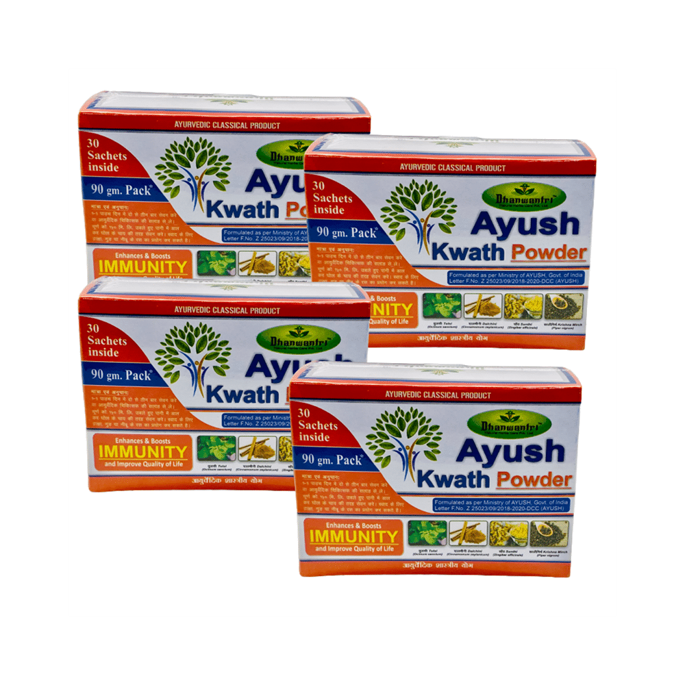 Dhanwantri Ayush Kwath Powder(30 sachet Each)