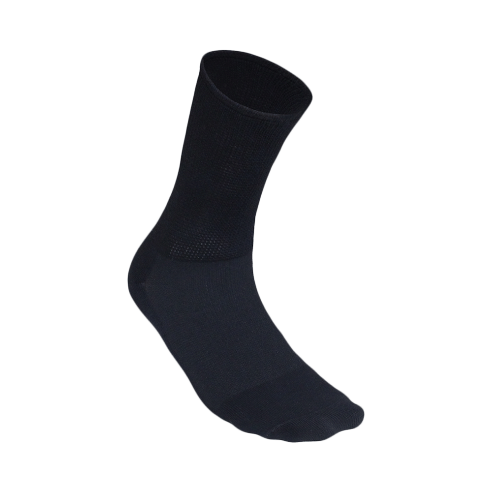 Heelium Diabetic Bamboo Socks Black Free Size
