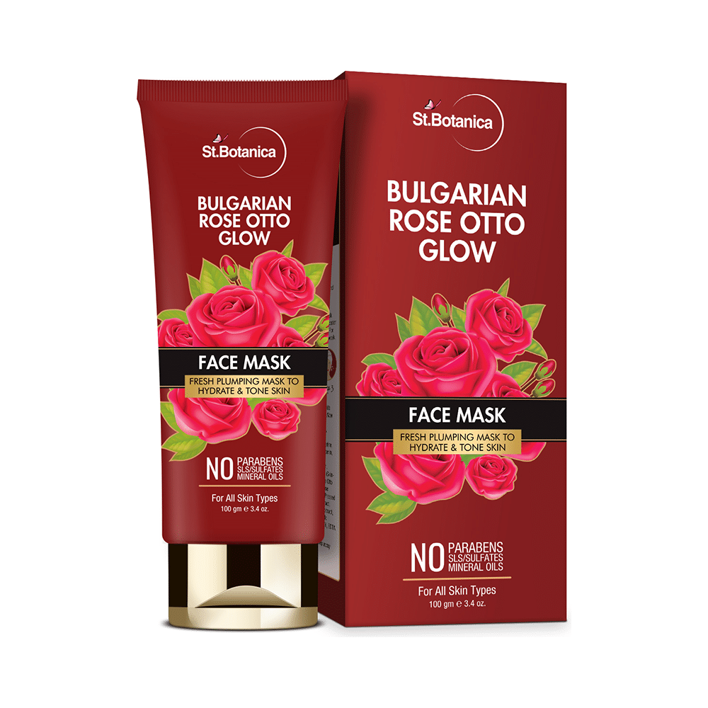 St.Botanica Bulgarian Rose Otto Glow Face Mask