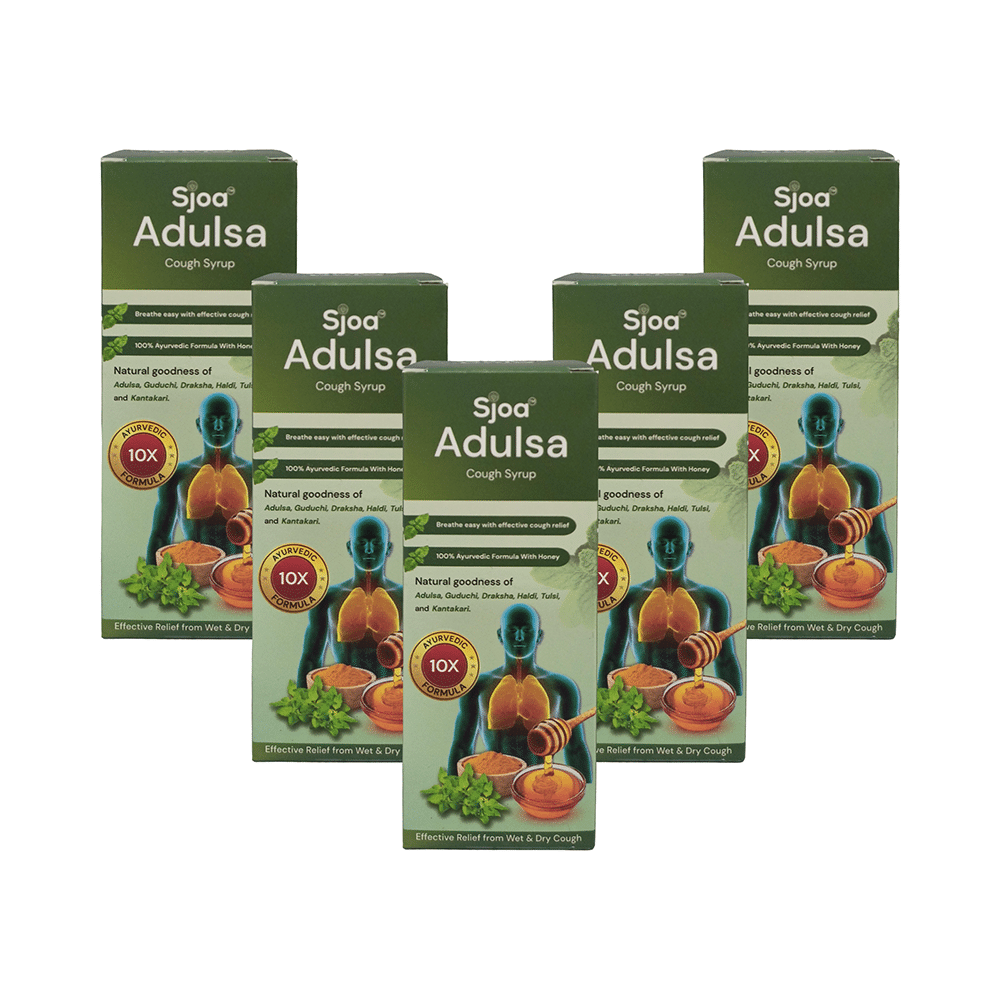 Sjoa Adulsa Cough Syrup (100ml Each)