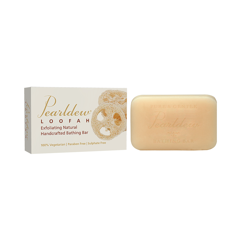 Pearldew Loofah Exfoliating Natural Handcrafted Bathing Bar - Image 2