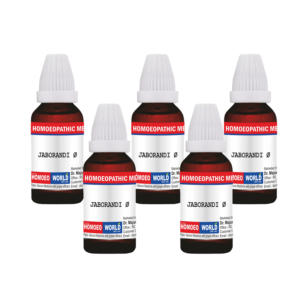 Dr. Majumder Homeo World Jaborandi Mother Tincture (30ml Each) Q