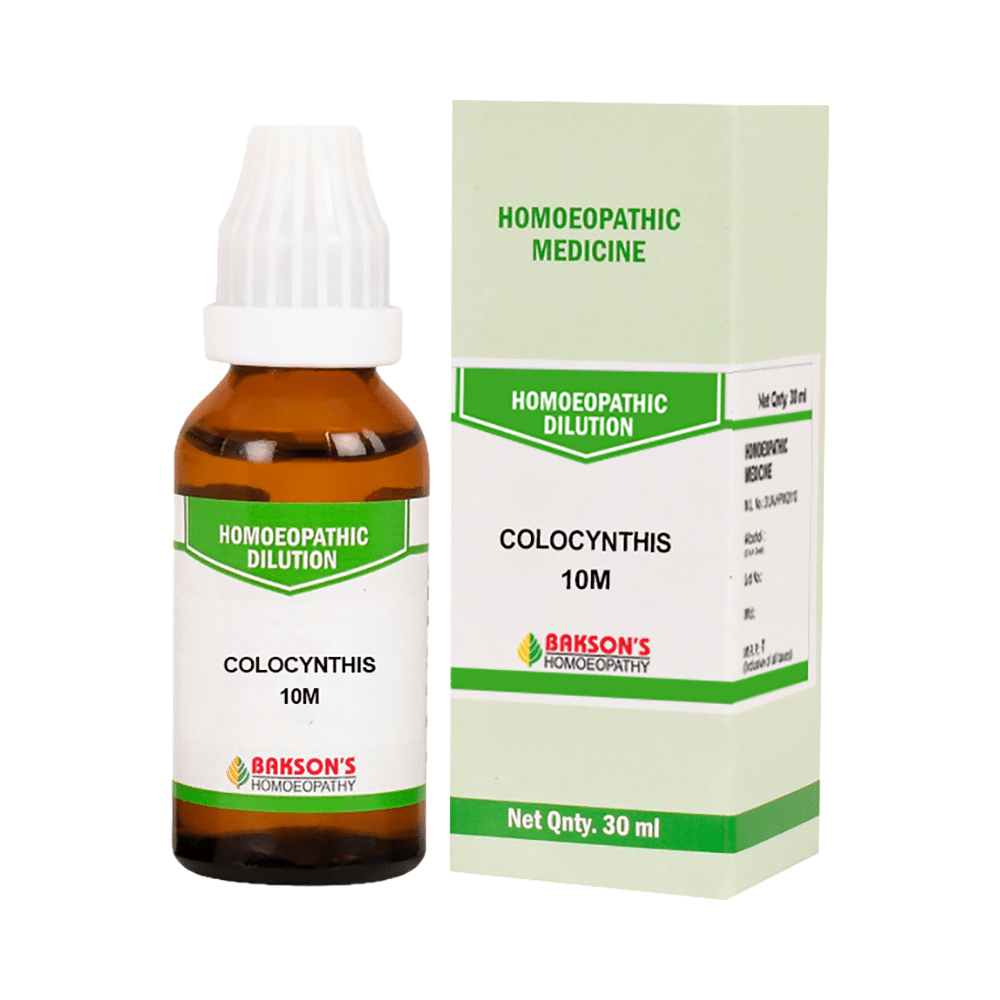 Bakson's Homeopathy Colocynthis Dilution 10M