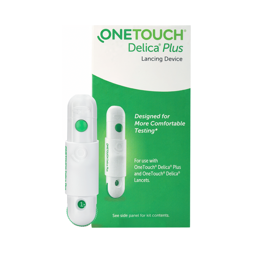 OneTouch Delica Plus Lancing Device with Delica Plus 25 Lancet