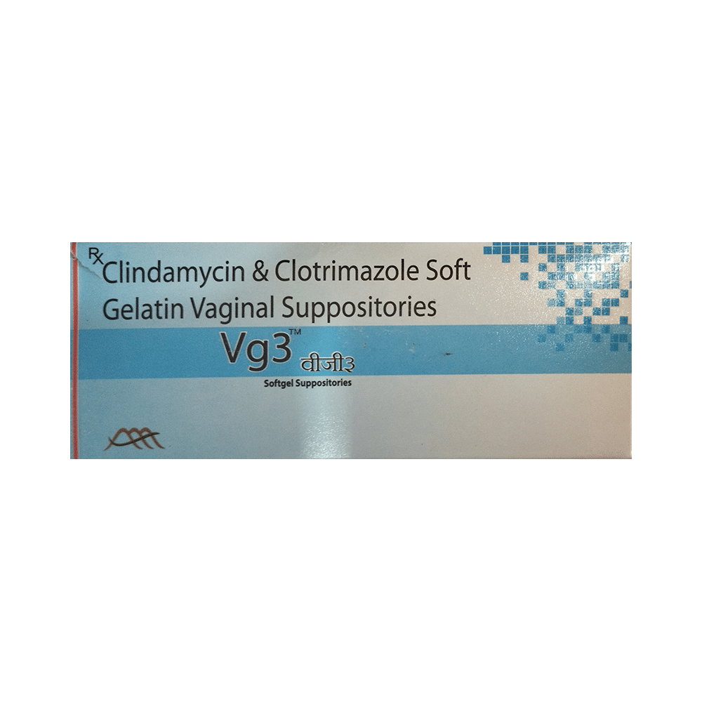 VG3 Softgel Suppositories