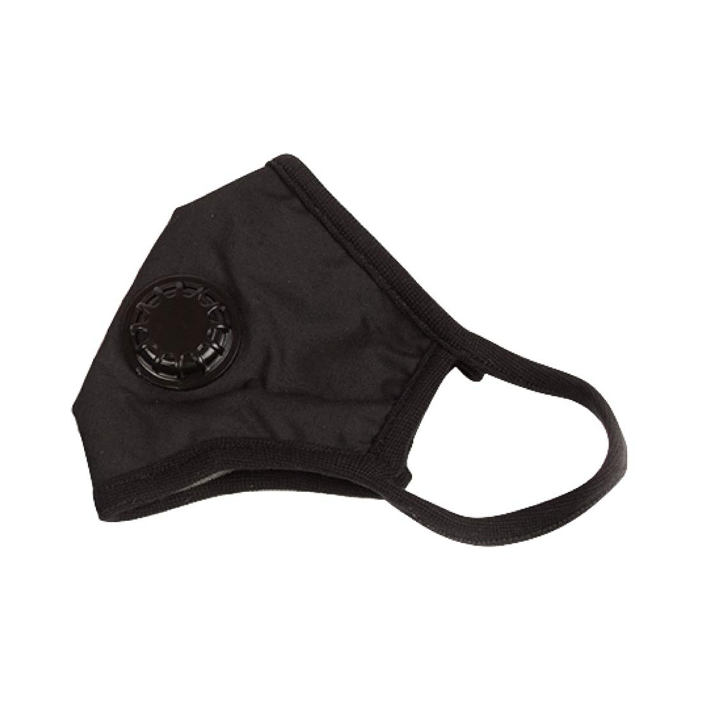 Grin Health N99 Anti-Pollution Face Mask, Particulate Respirator with Easy Exhalation Valve Standard Black