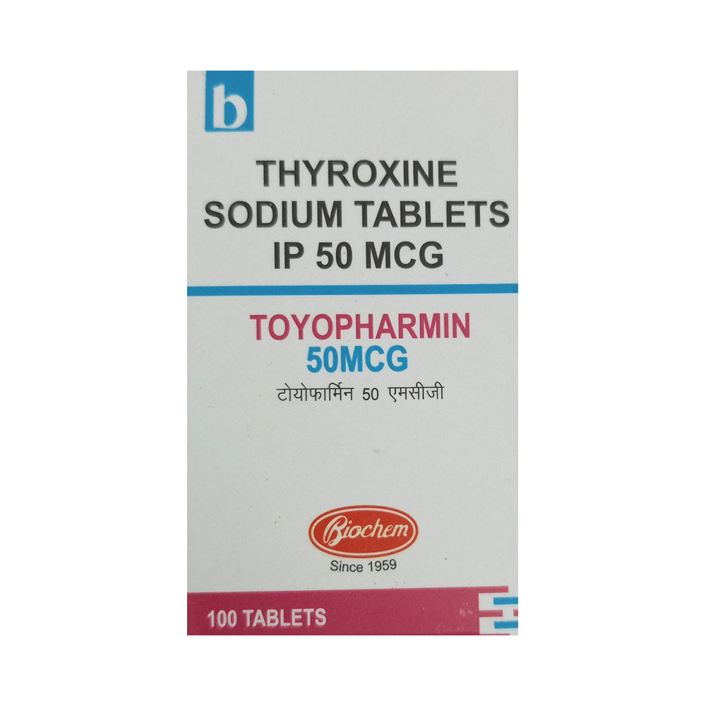 Toyopharmin 50mcg Tablet