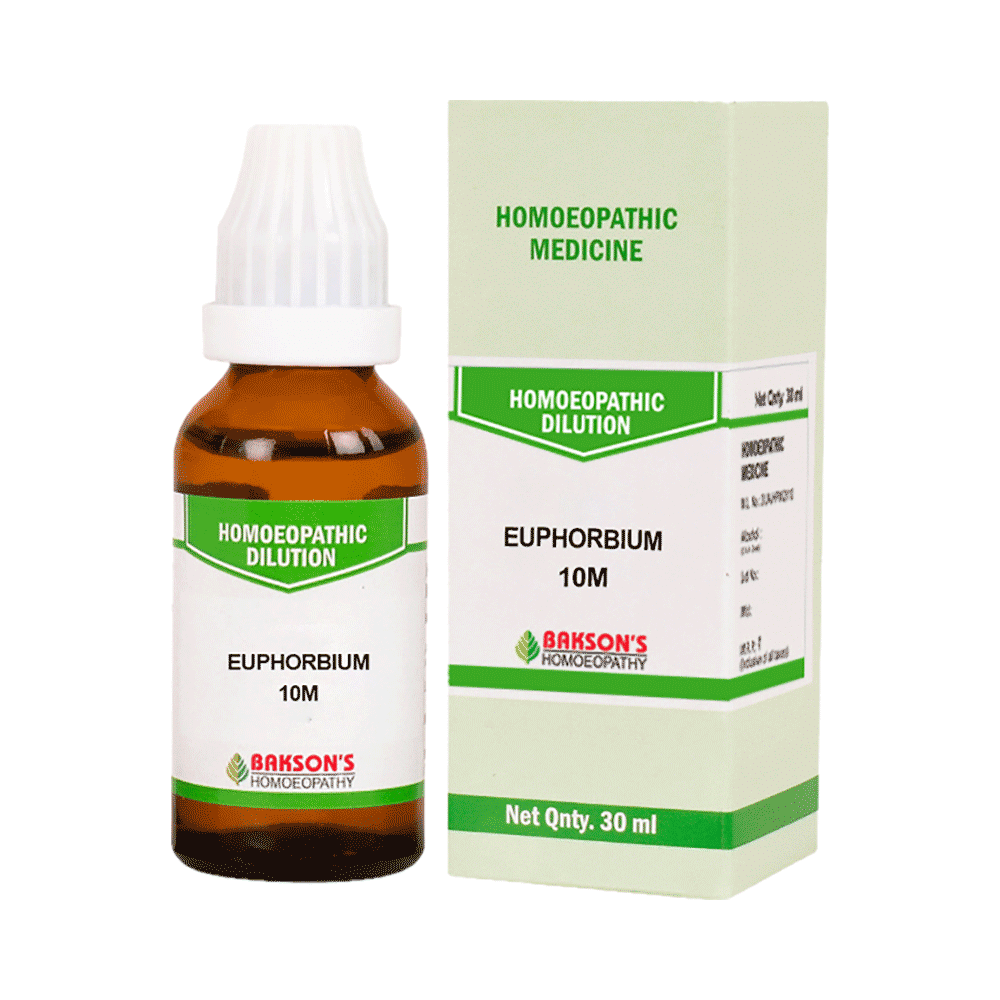 Bakson's Homeopathy Euphorbium Dilution 10M