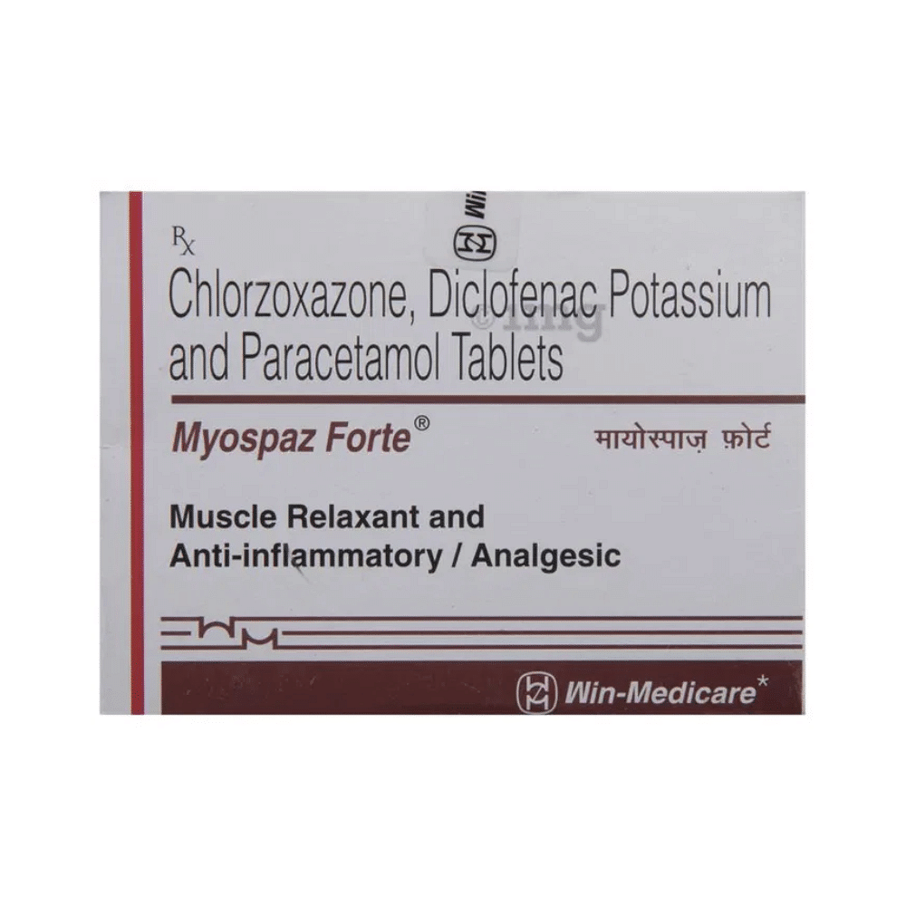 Myospaz Forte Tablet | 30 Minutes 24/7 Delivery