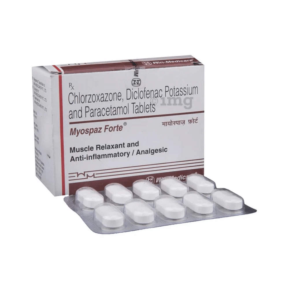 Myospaz Forte Tablet | 30 Minutes 24/7 Delivery