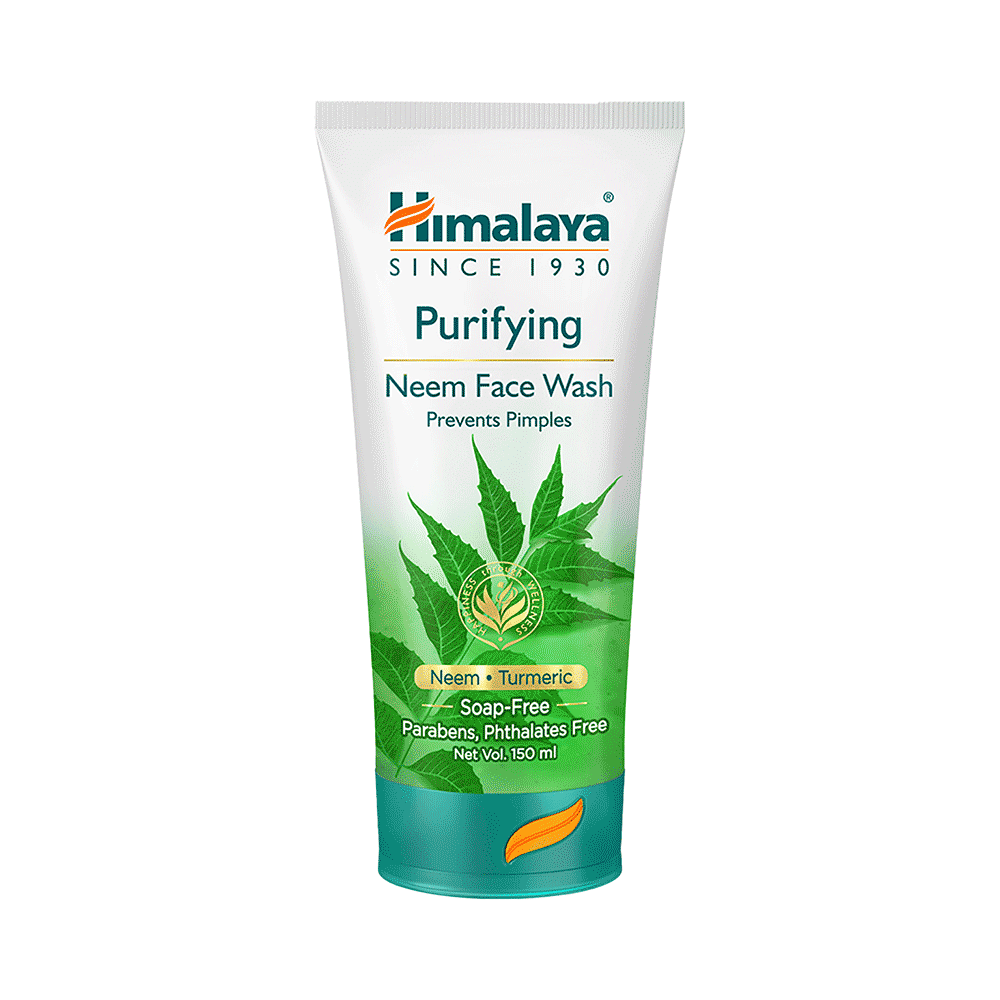 Himalaya Herbals Purifying Neem Face Wash | For Acne & Pimple Relief | Paraben and Soap Free Face Care Product