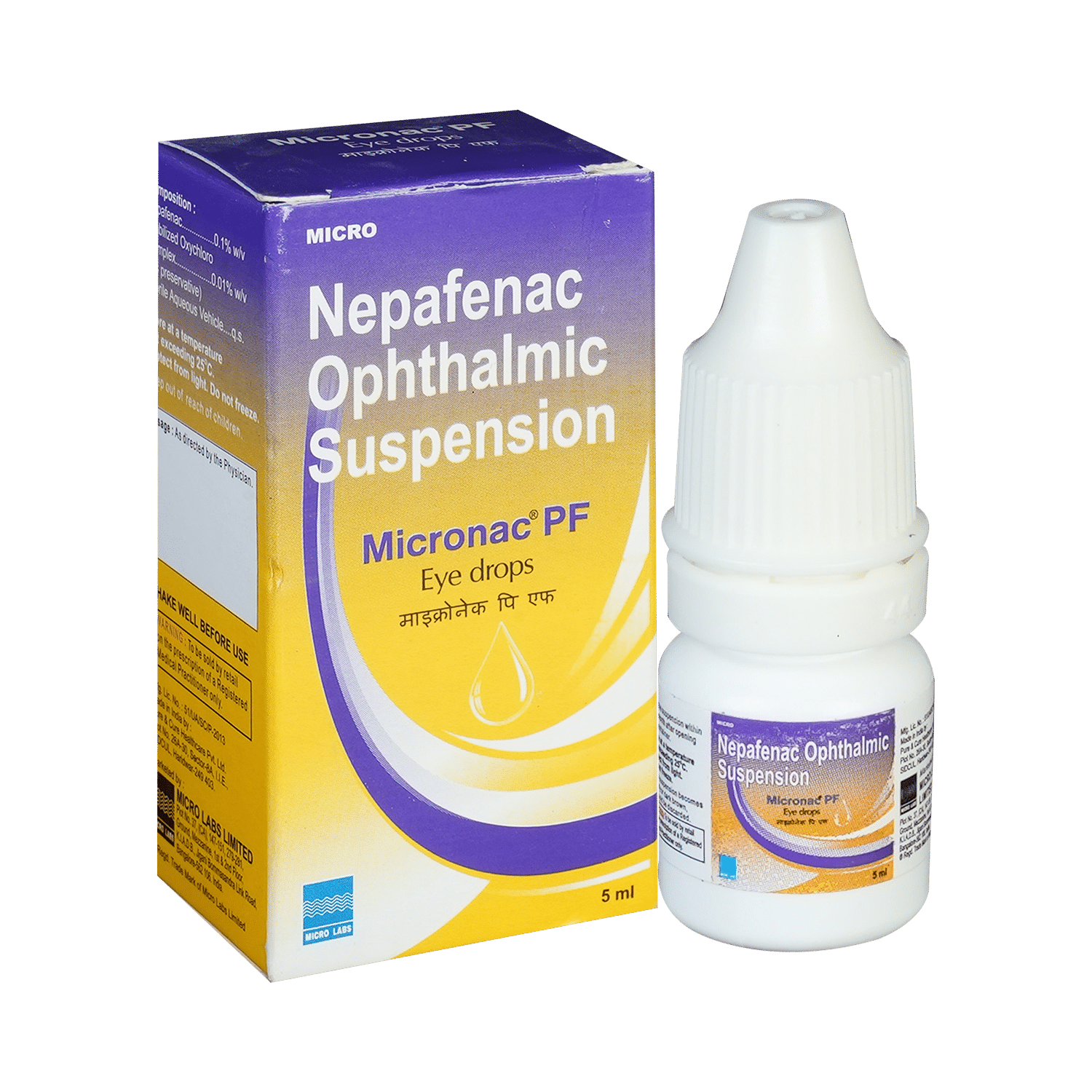 Micronac PF Eye Drop