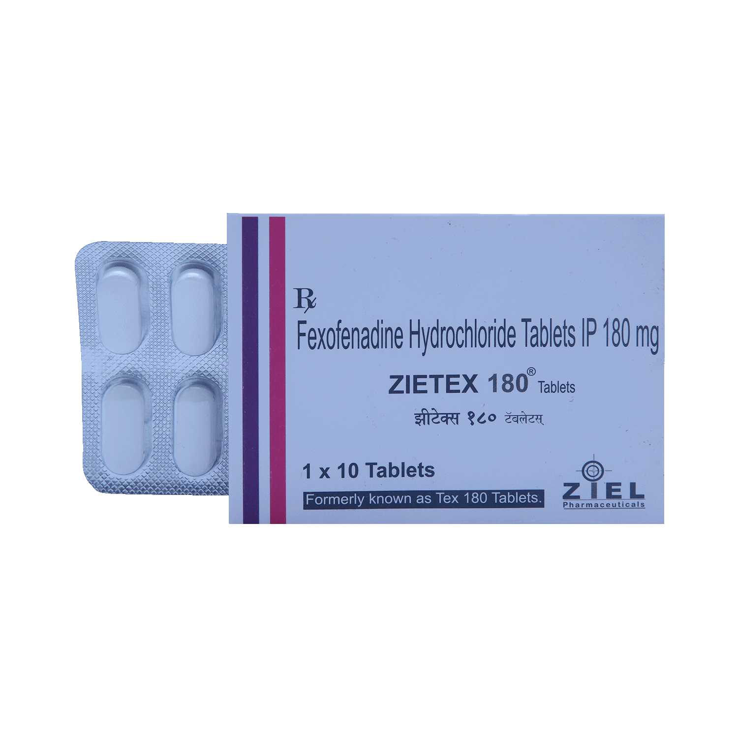 Zietex 180mg Tablet