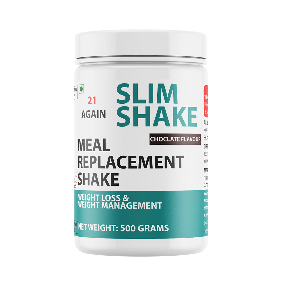 21 Again Slim Shake Meal Replacement Powder Chocolate