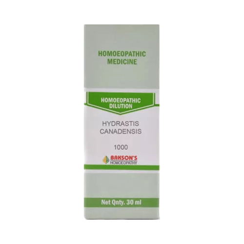 Bakson's Homeopathy Hydrastis Canadensis Dilution 1000 CH