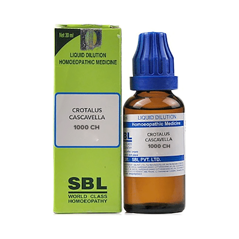 SBL Crotalus Cascavella Dilution 1000 CH