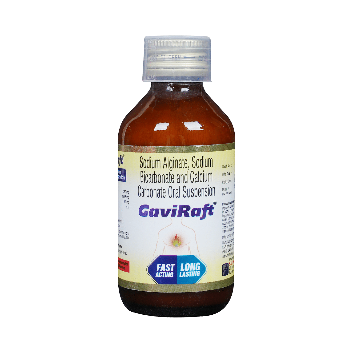 GaviRaft Oral Suspension 30 Minutes 24 7 Delivery