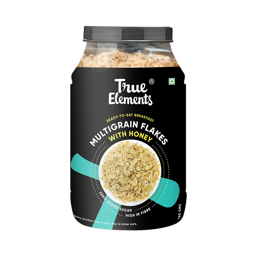 True Elements Multigrain Flakes with Honey