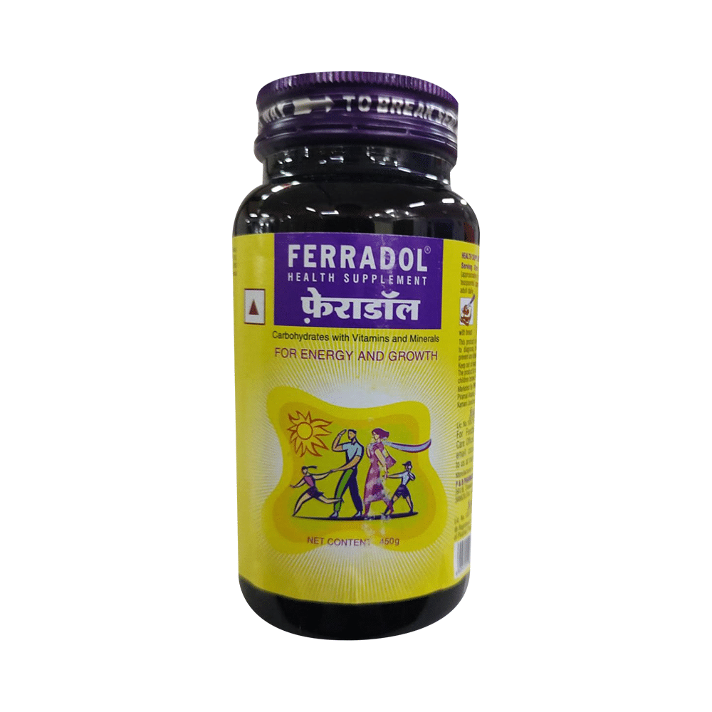 Ferradol Health Supplement with Carbohydrates, Vitamins & Minerals | For Energy and Growth