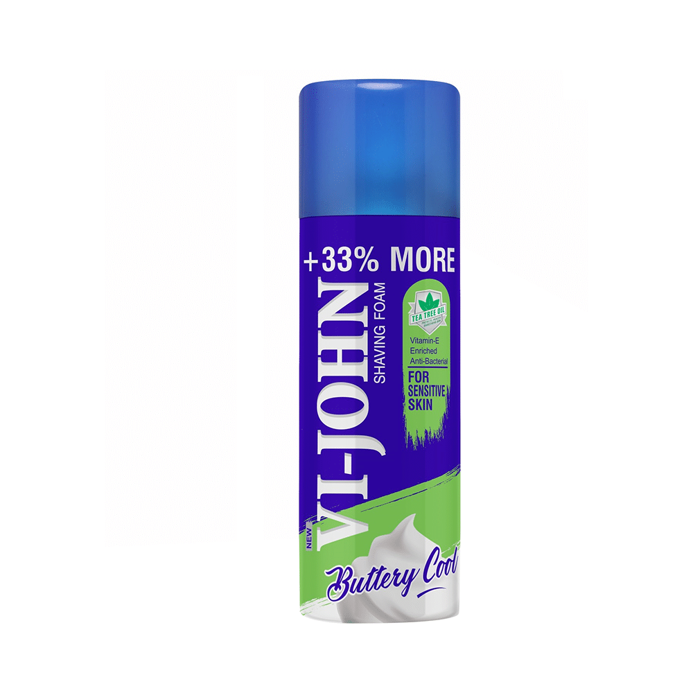 Vi-John Buttery Cool Shaving Foam for Sensitive Skin