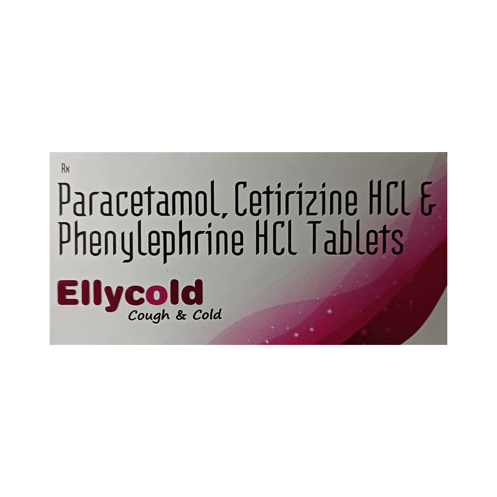 Elly Cold 5mg/325mg/5mg Tablet