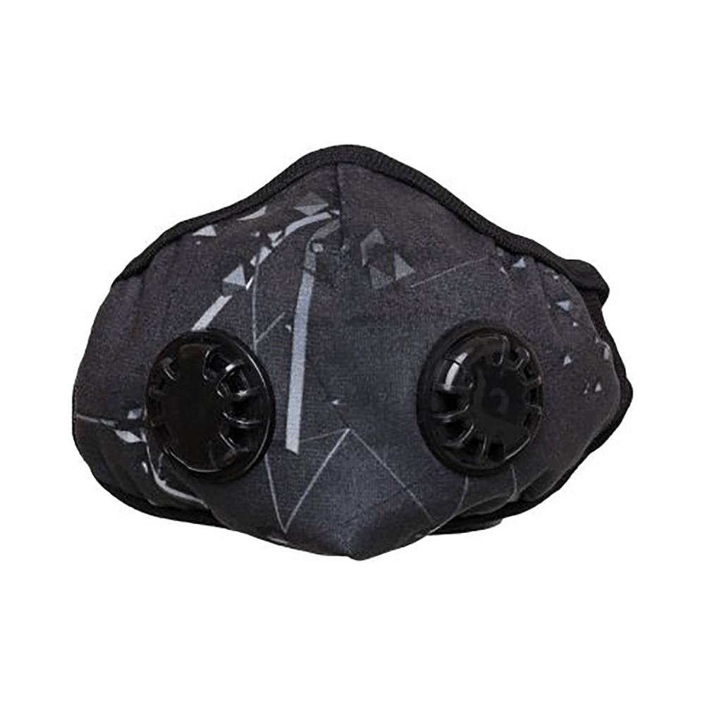 O2+ Electro Reusable Anti Pollution Mask with N99 Active Carbon Grade Filter Large