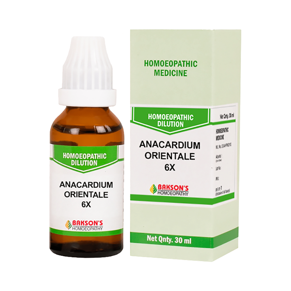 Bakson's Homeopathy Anacardium Orientale Dilution 6X
