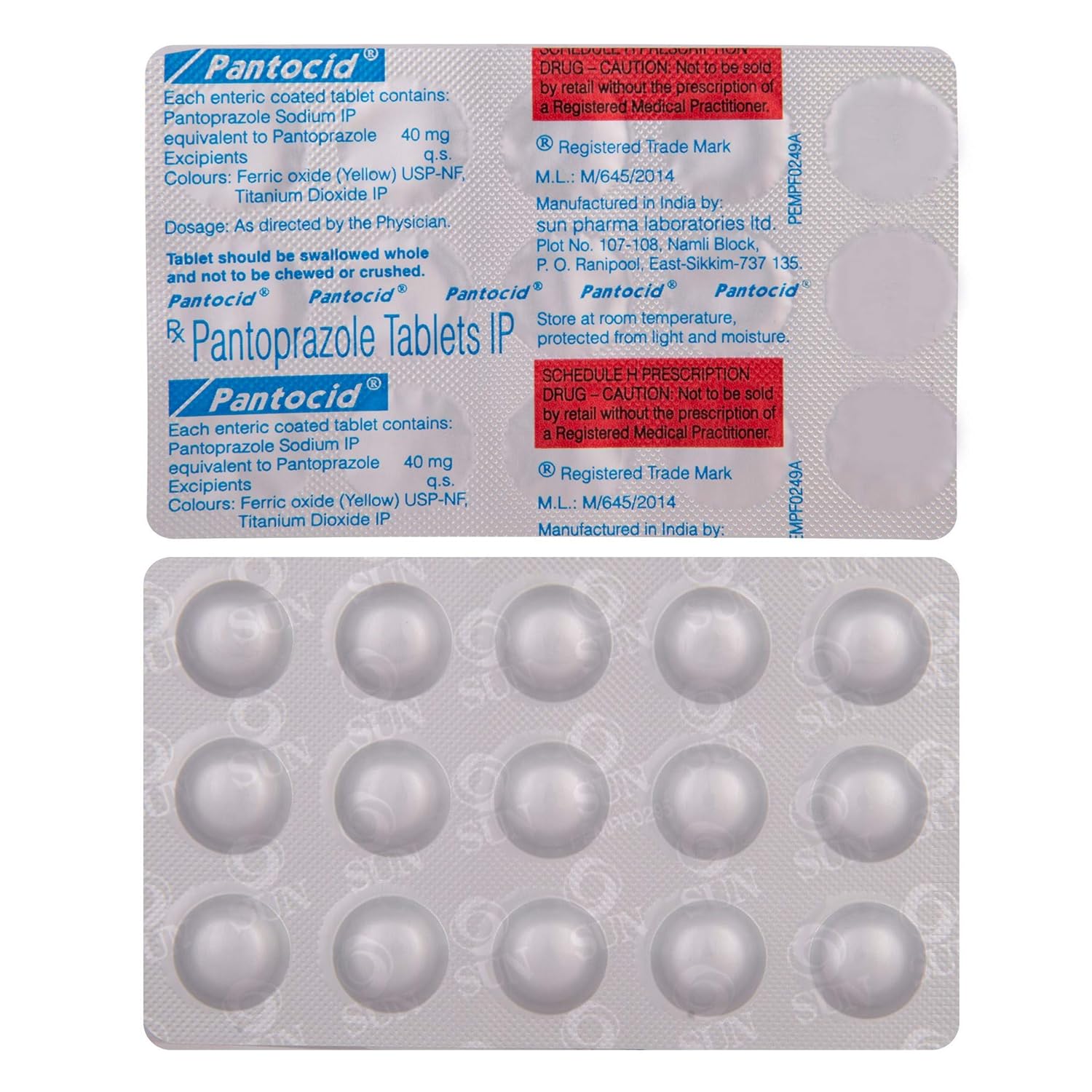 Pantocid 40 Tablet