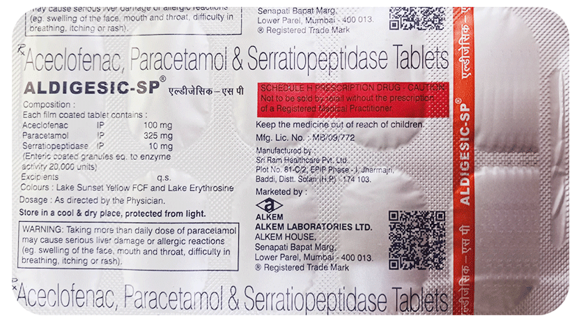 Aldigesic SP Tablet