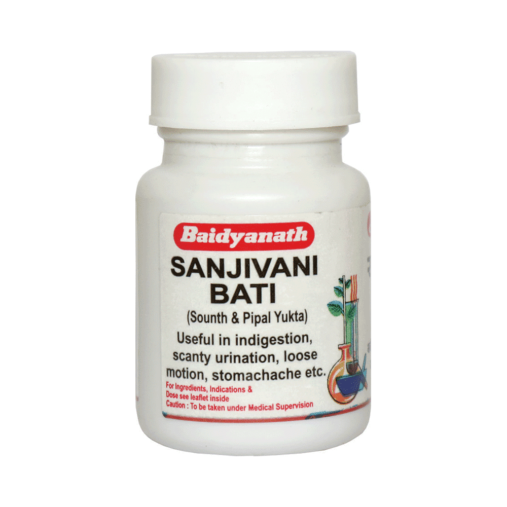 Baidyanath (Nagpur) Sanjivani Bati (Sounth & Pipal Yukta)